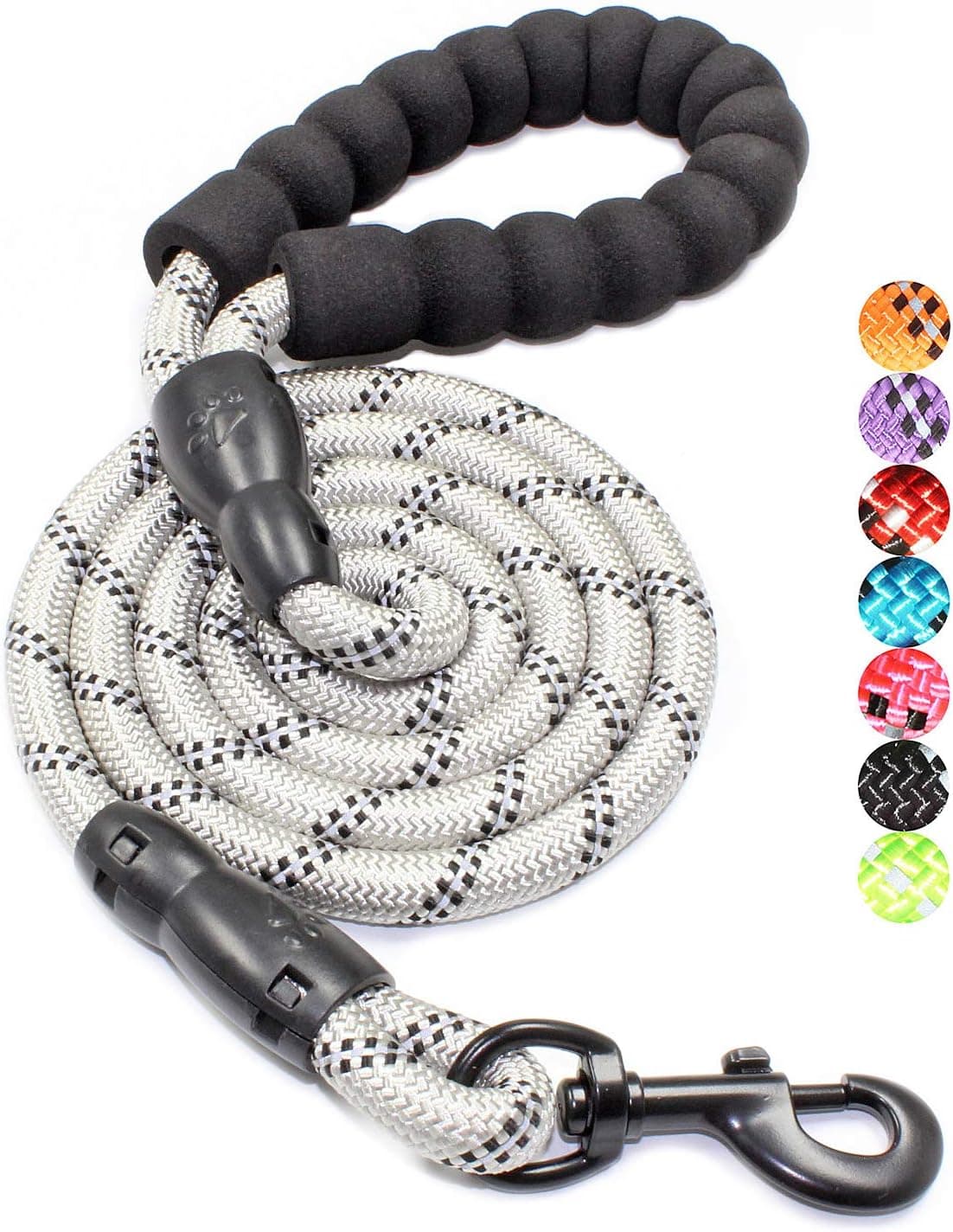 BAAPET 6 FT Dog Leash with Padded Handle & Reflective Threads
