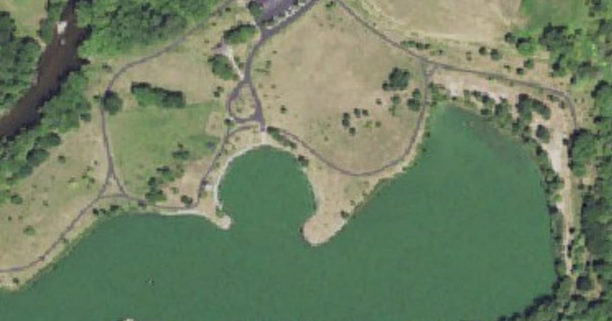 Appell Dog Park at Baumann Park dog park in Cherry Valley, IL