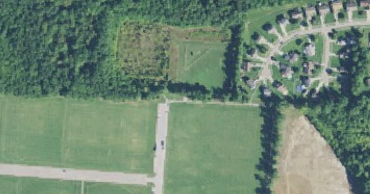 Bark Park at Miami Meadows Park dog park in Milford, OH