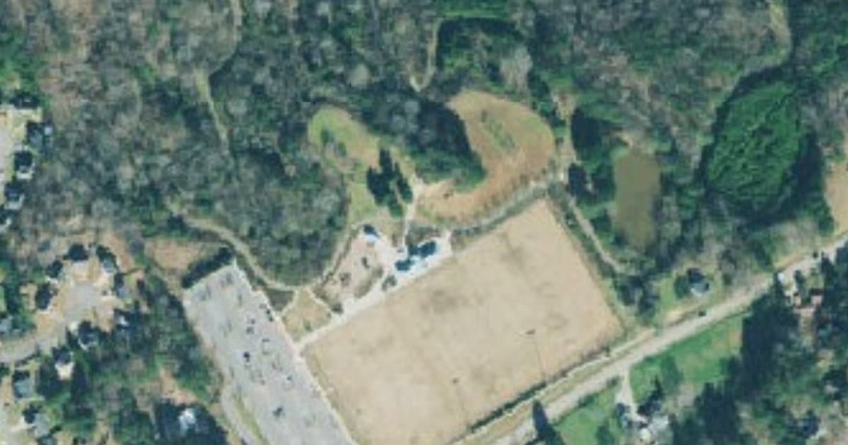 Dog Park at Rock Springs Park dog park in Lawrenceville, GA