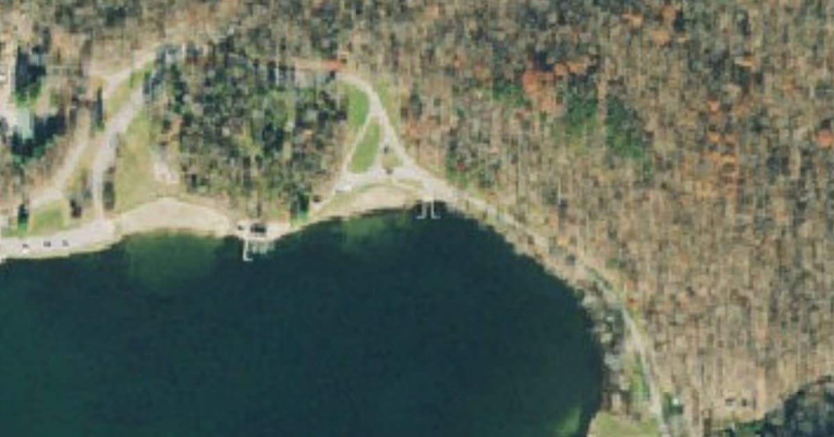 Dog Park with Swim Area at Lake Alma State Park dog park in Wellston, OH