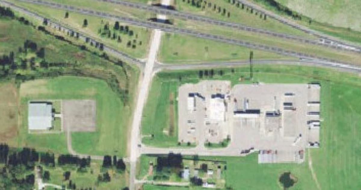 Love's Travel Stop dog park in Bidwell, OH