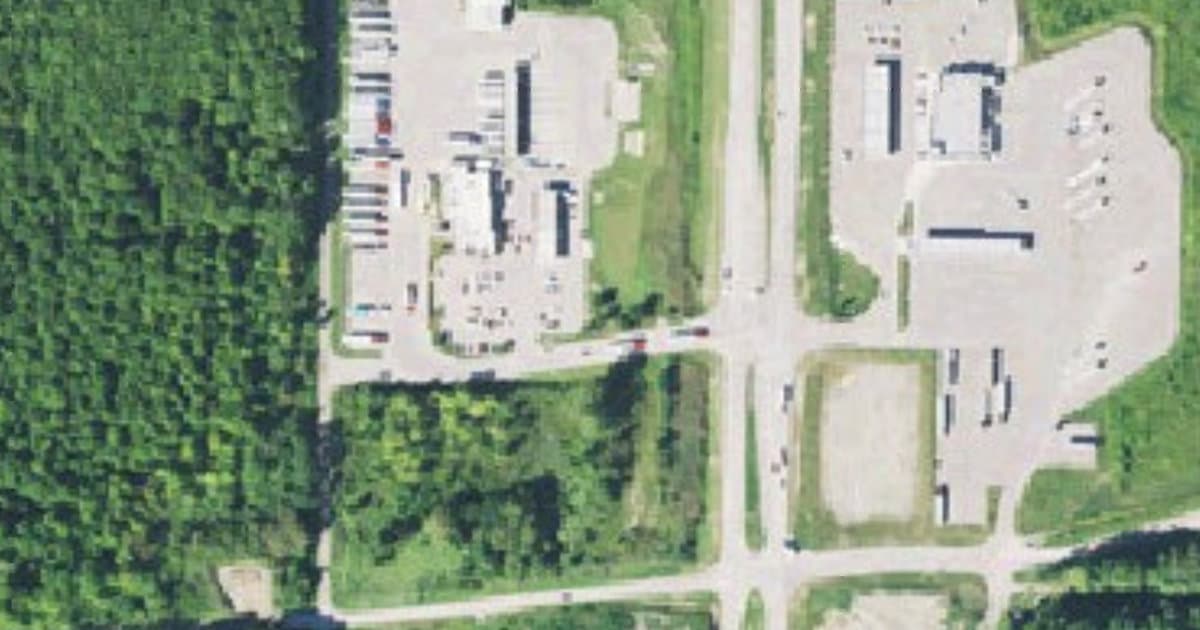 Love's Travel Stop dog park in Conneaut, OH