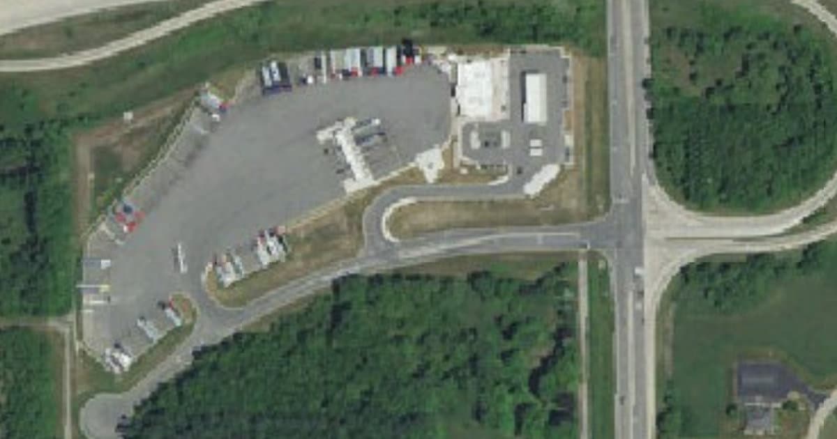 Love's Travel Stop dog park in Goshen, IN