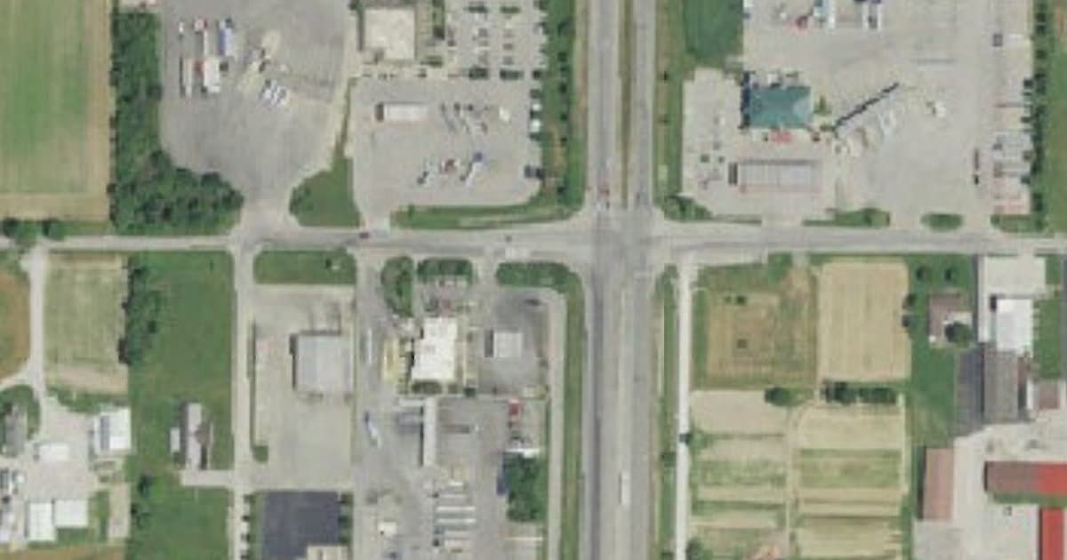 Love's Travel Stop dog park in Haubstadt, IN
