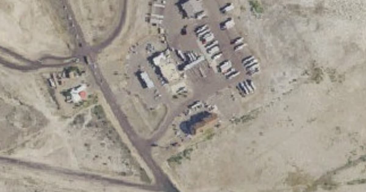 Love's Travel Stop dog park in Pecos, TX