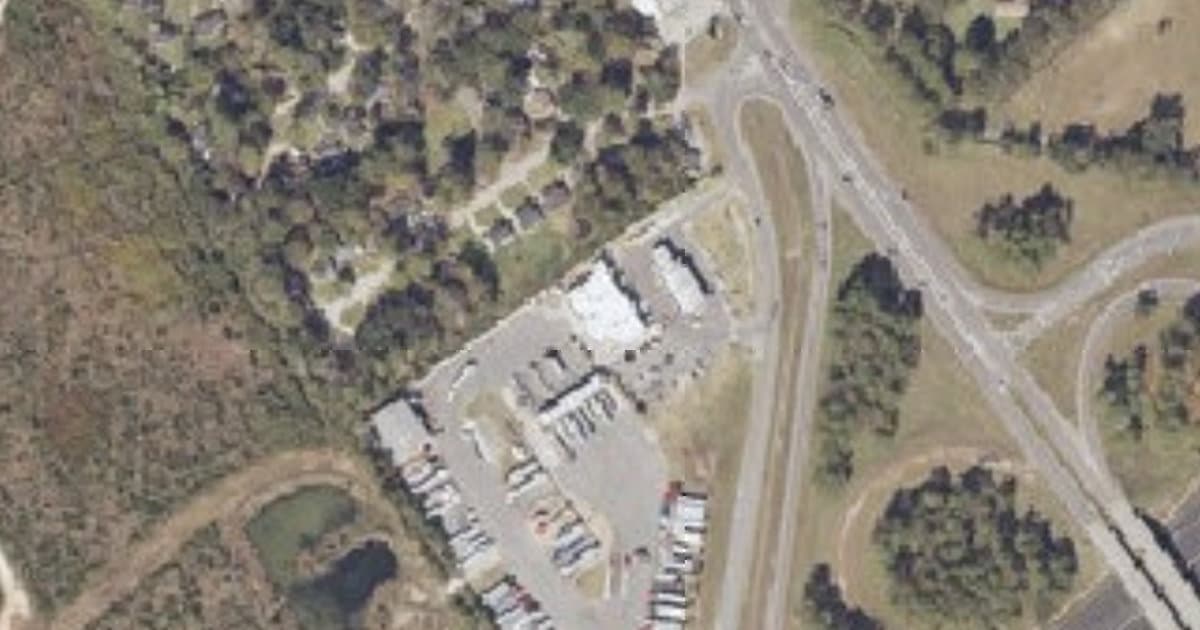 Love's Travel Stop dog park in Prichard, AL