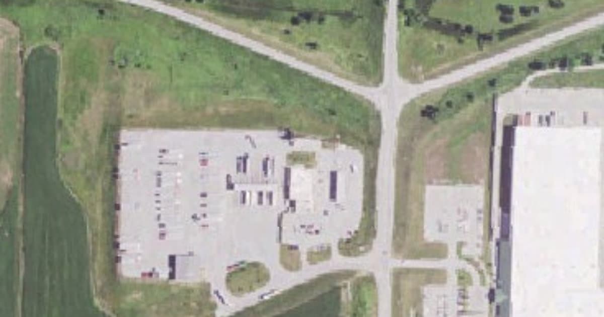 Love's Travel Stop dog park in Shelby, IA