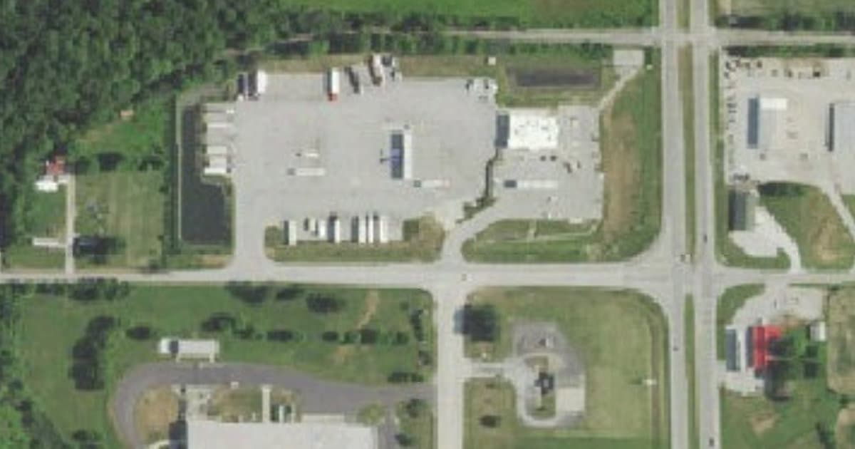 Love's Travel Stop dog park in Terre Haute, IN