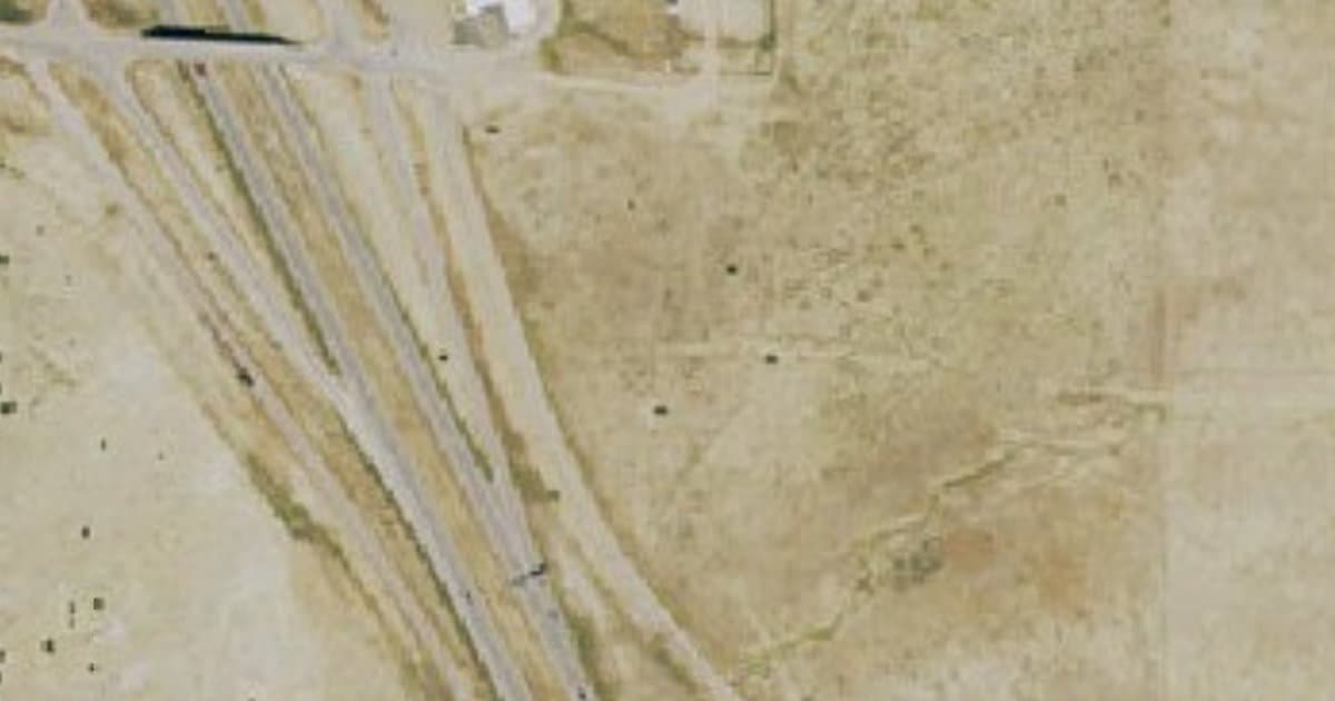 Love's Travel Stop dog park in Walsenburg suburb, CO