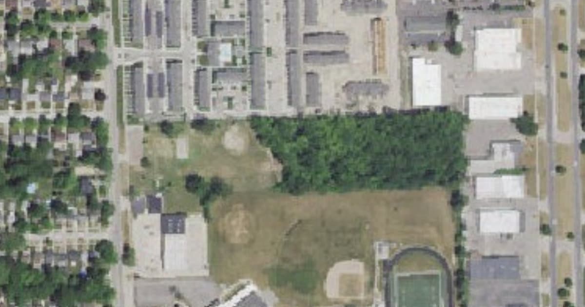Mark Twain Park dog park in Royal Oak, MI