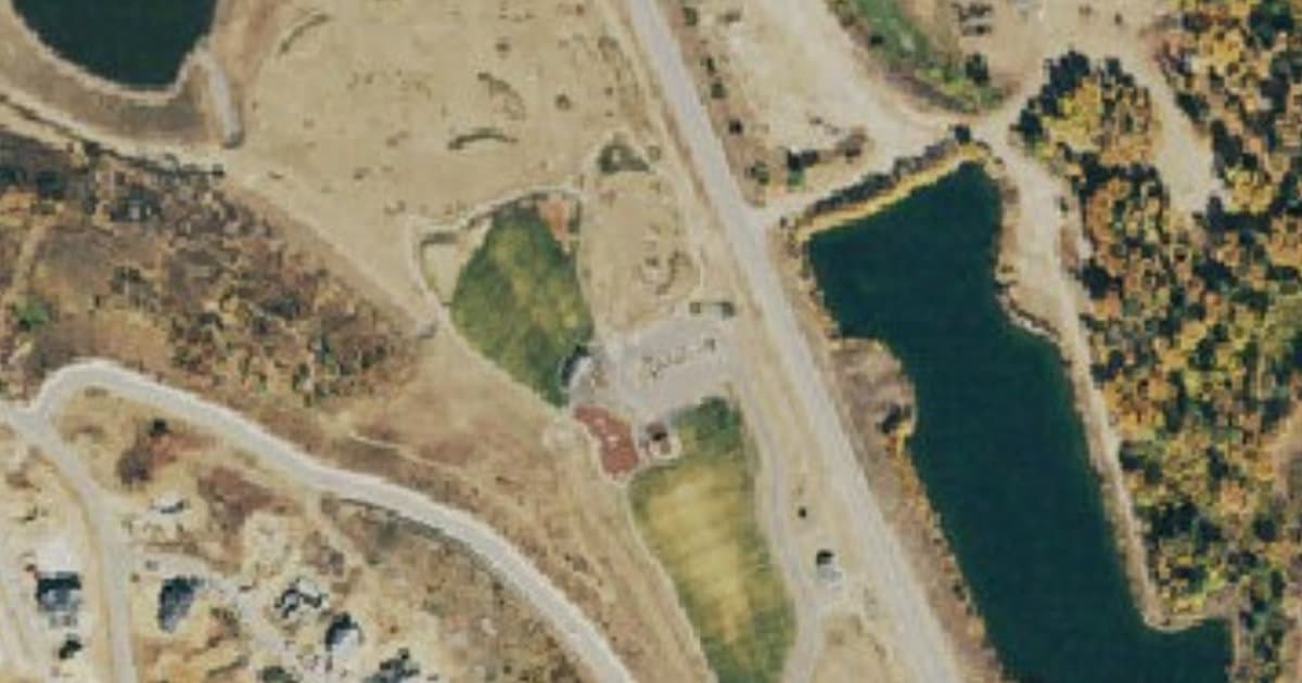 Maryland Creek Park dog park in Silverthorne suburb, CO