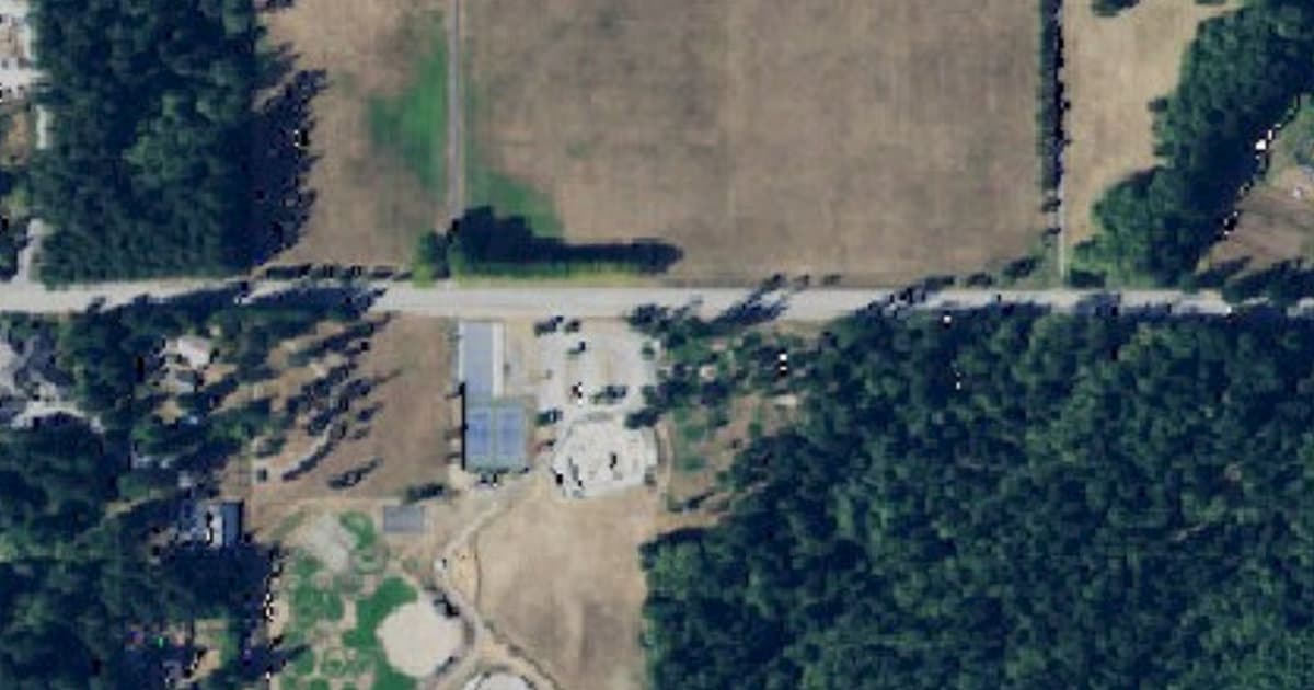 Orcas Off-Leash Area dog park in Eastsound village, WA