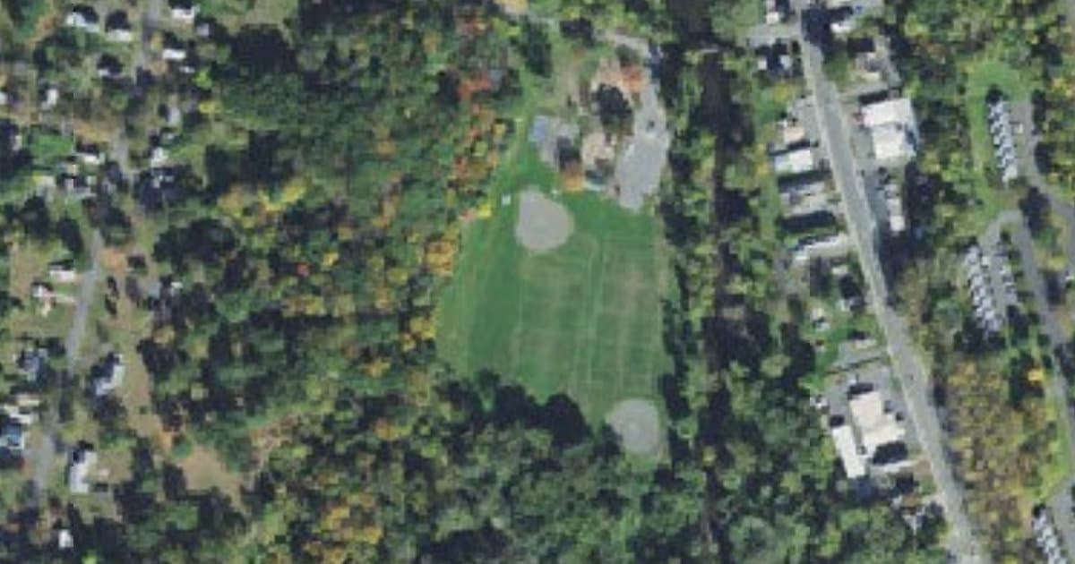 Paws Park dog park in Greenfield, MA