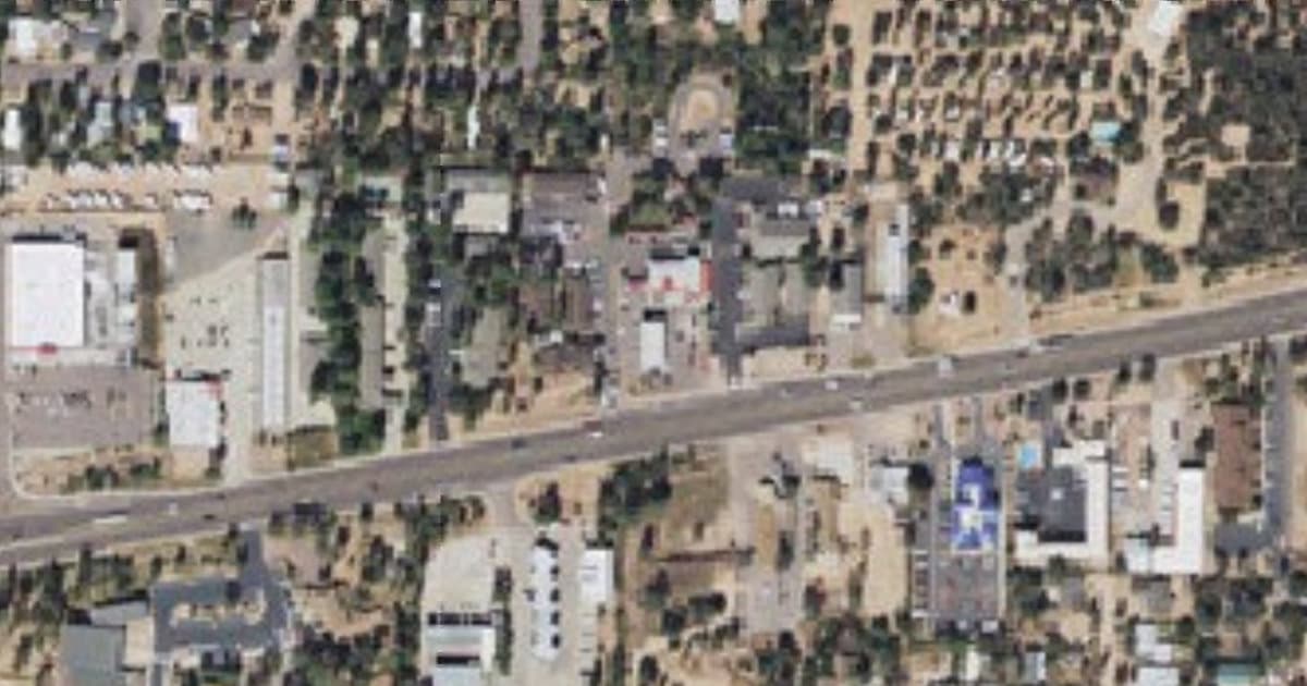 Rim Liquor Chevron dog park in Payson, AZ