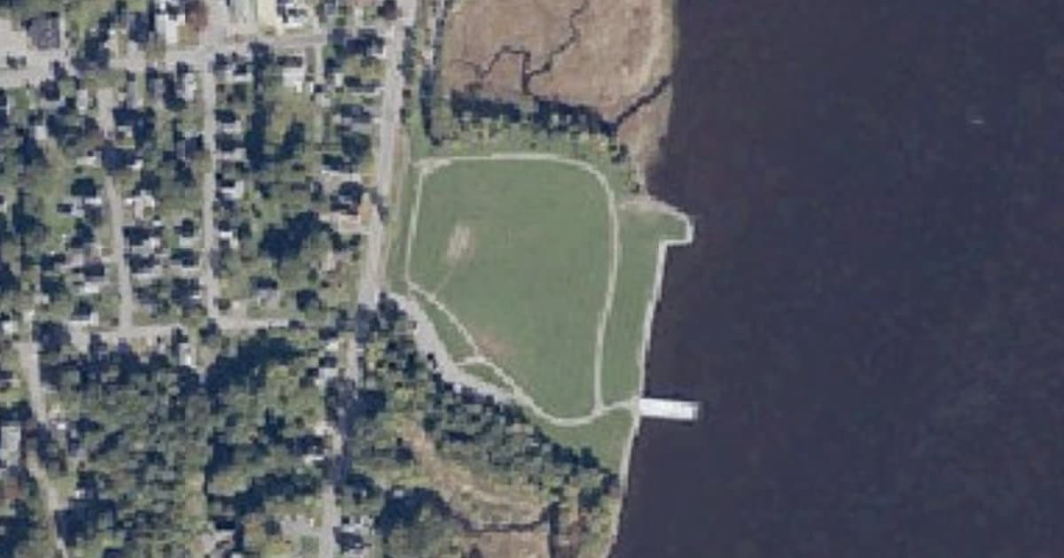 South End Dog Park dog park in Bath, ME