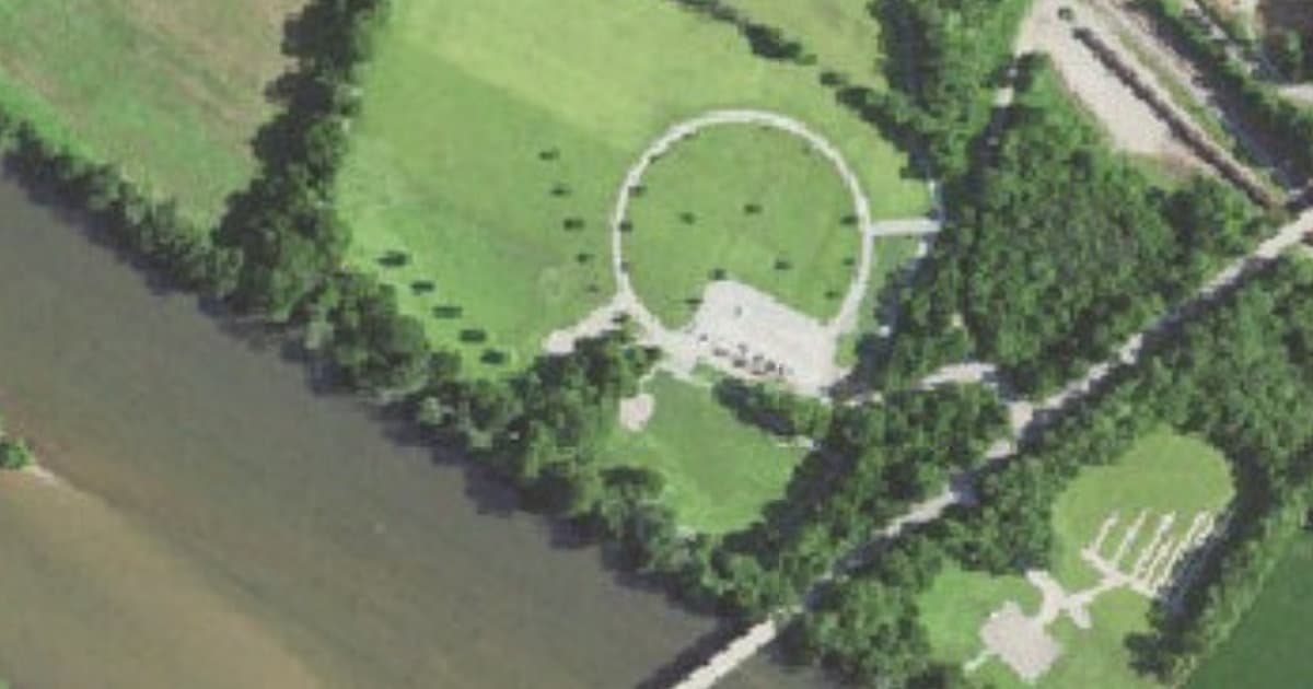 Tucker Park dog park in Goochland, VA