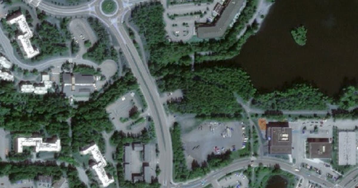 University Lake dog park in Anchorage, AK