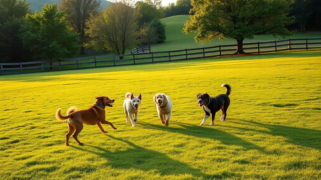 Louisville Waterfront Park dog park in Louisville, KY