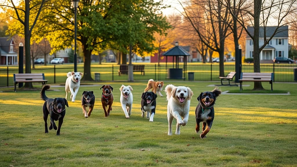 Dog Park dog park in Village of Shortsville, NY