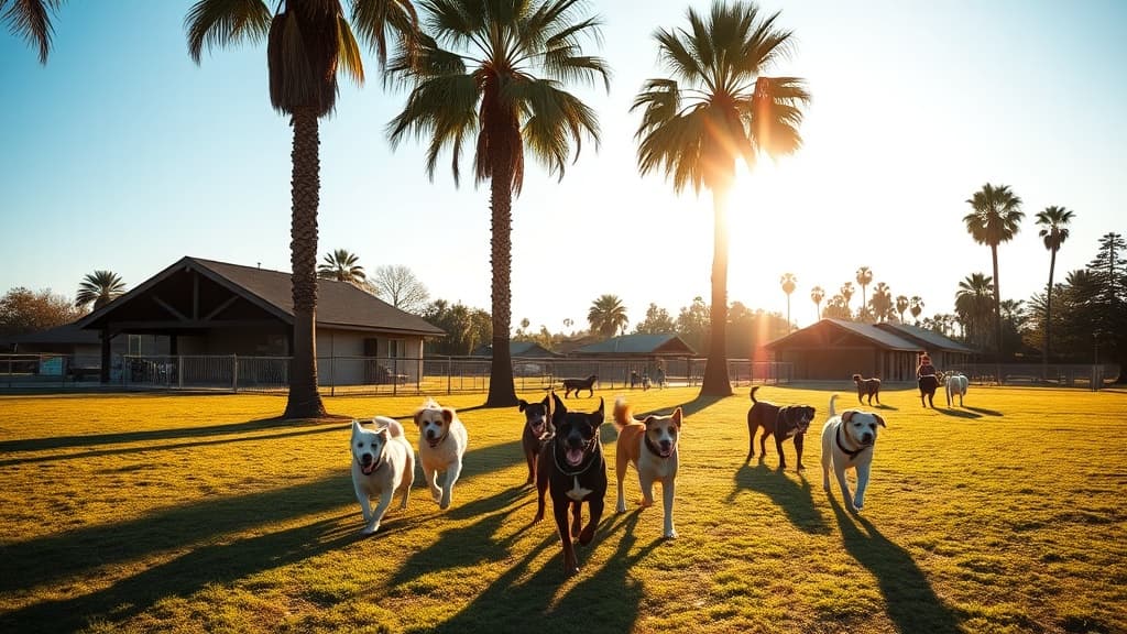 Deer Creek Village Dog Park dog park in Petaluma, CA