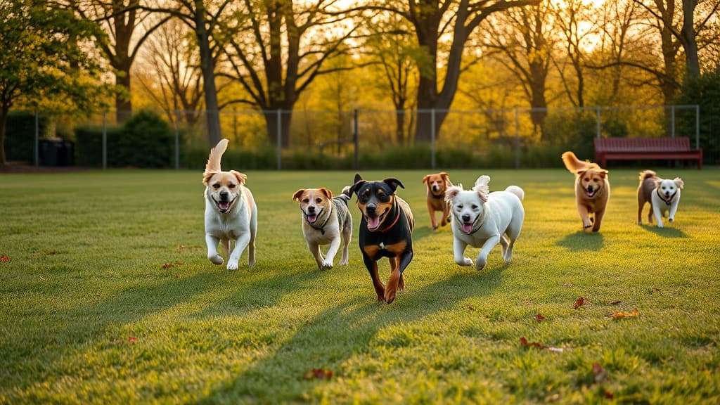 Small Dog Park dog park in Shorewood, IL