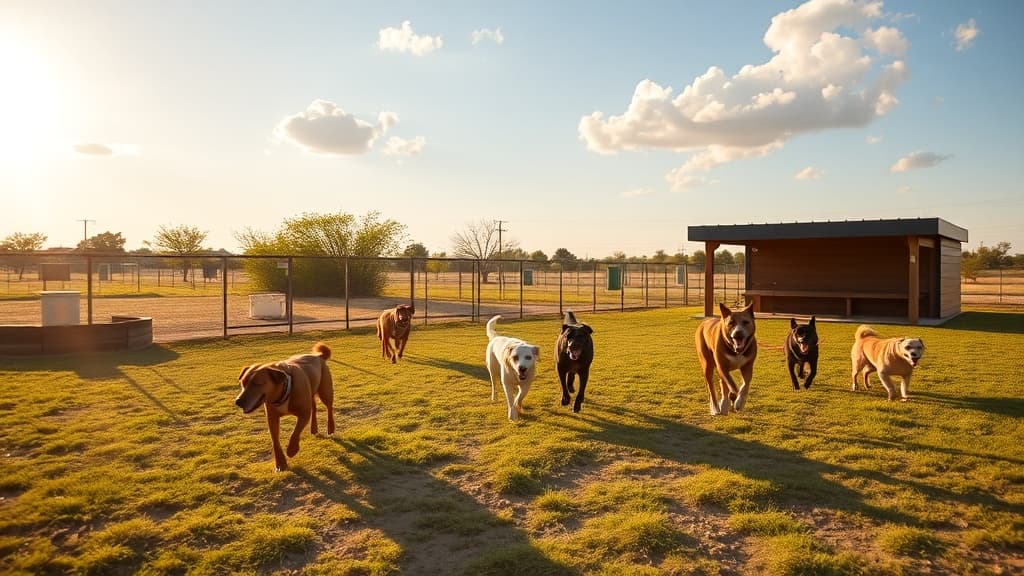 K9 Kimmie's Corner dog park in Laredo, TX