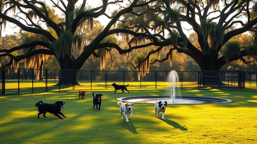 Piedmont Park Dog Park dog park in Atlanta, GA