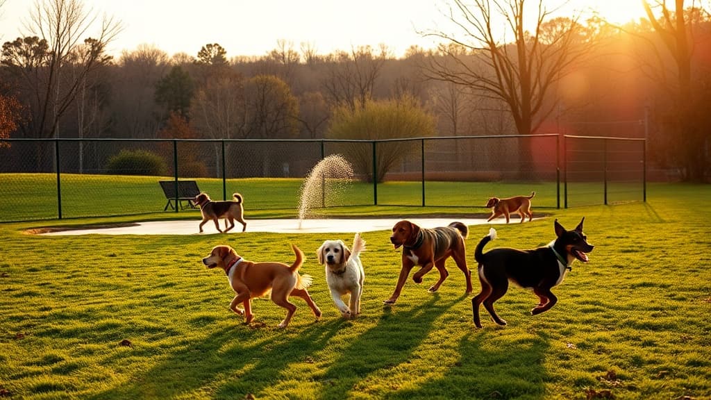 Dog Park at Reservoir Park dog park in Phoenixville, PA