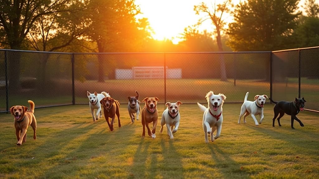 Brent Leh Dog Park dog park in Edwardsville, IL