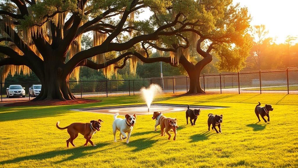 Waggy World Paw Park at Wills Park