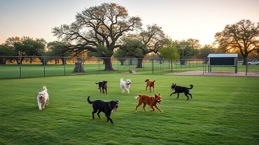 Kimble County Market Dog Park dog park in Junction, TX