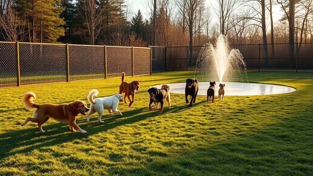 Anne Fracassa Memorial Dog Park dog park in Warren, MI