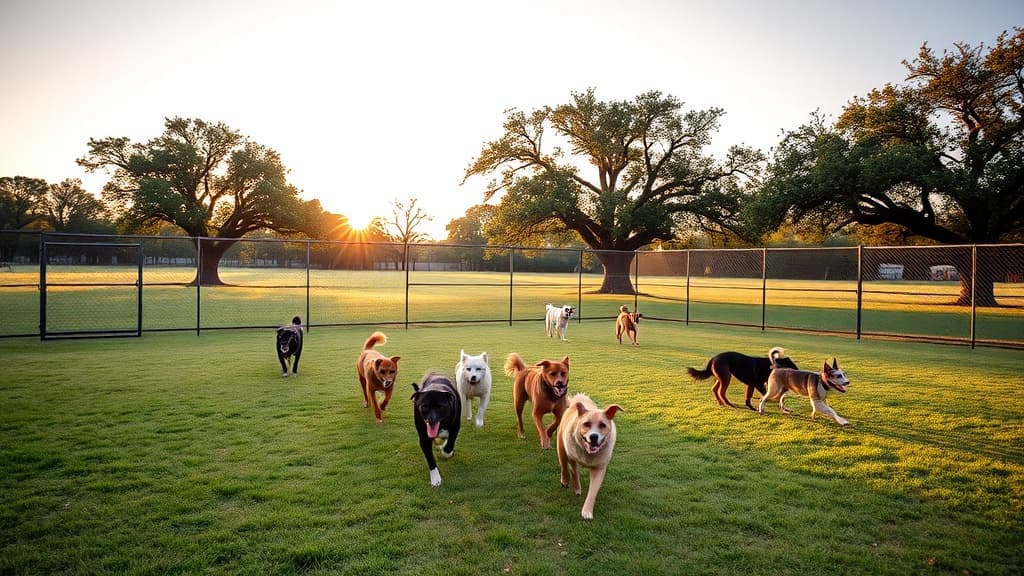 Love's Travel Stop Angleton dog park in Angleton, TX