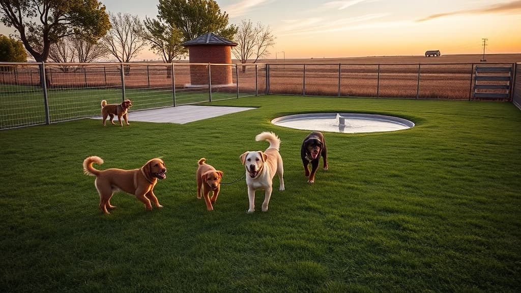 Dog Park at Icelandic State Park dog park in Cavalier, ND