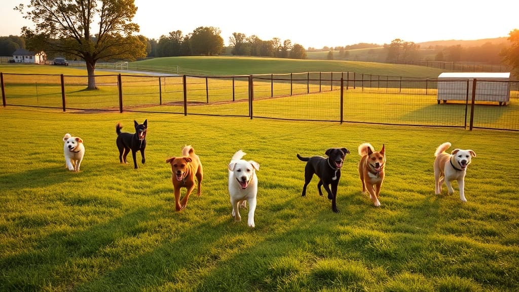 Community Bark Park dog park in Henderson, KY