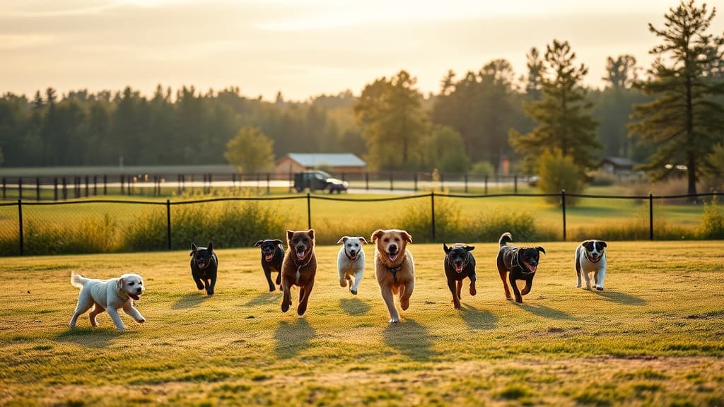 Dog Park dog park in Brooklyn Park, MN