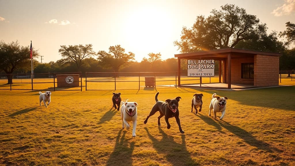 Bill Archer Dog Park dog park in Houston, TX