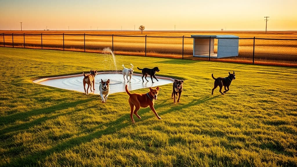 Dog Park at Chapin Park dog park in Wichita, KS