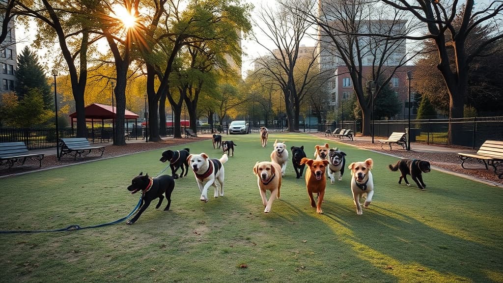 Dog Park dog park in Bay Park, NY
