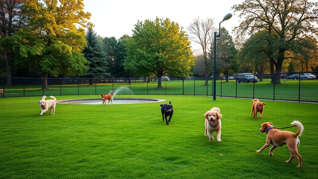 Warinanco Dog Park dog park in Roselle Park, NJ