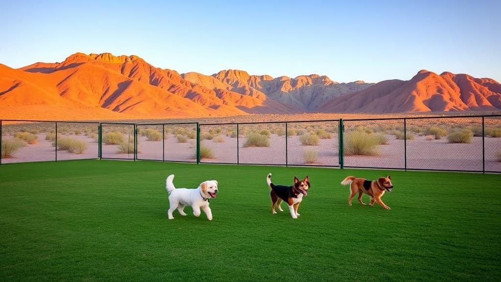 Dog Park Blosser Park dog park in Pahrump, NV