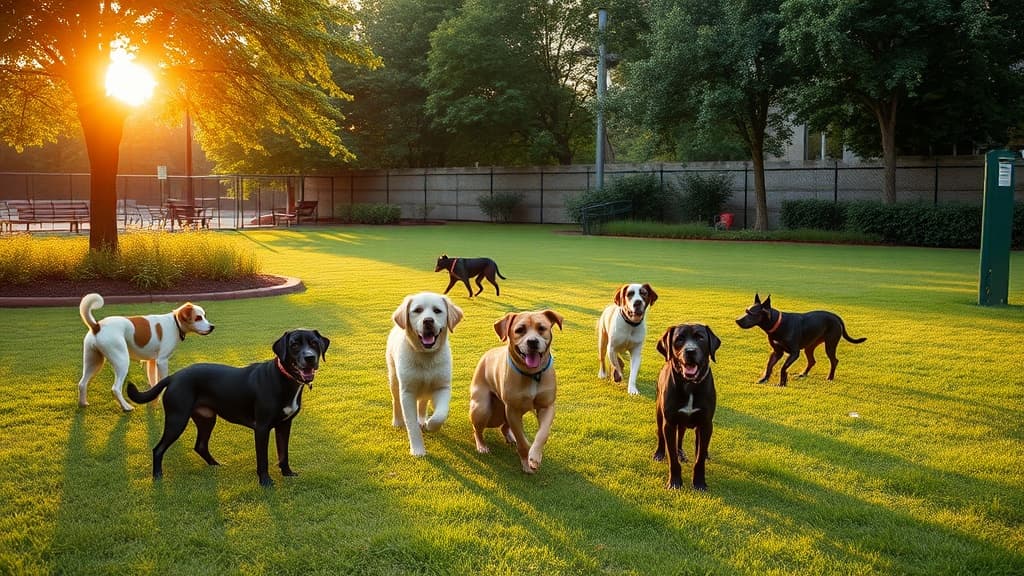 MAA Midtown Bark Park dog park in Atlanta, GA