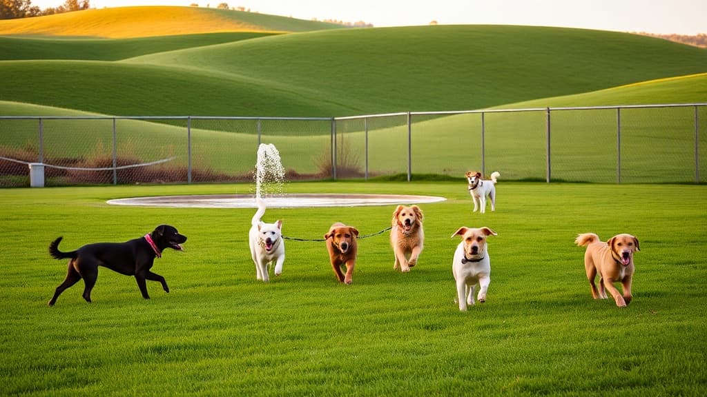 Love's Travel Stop dog park in Dyersburg, TN