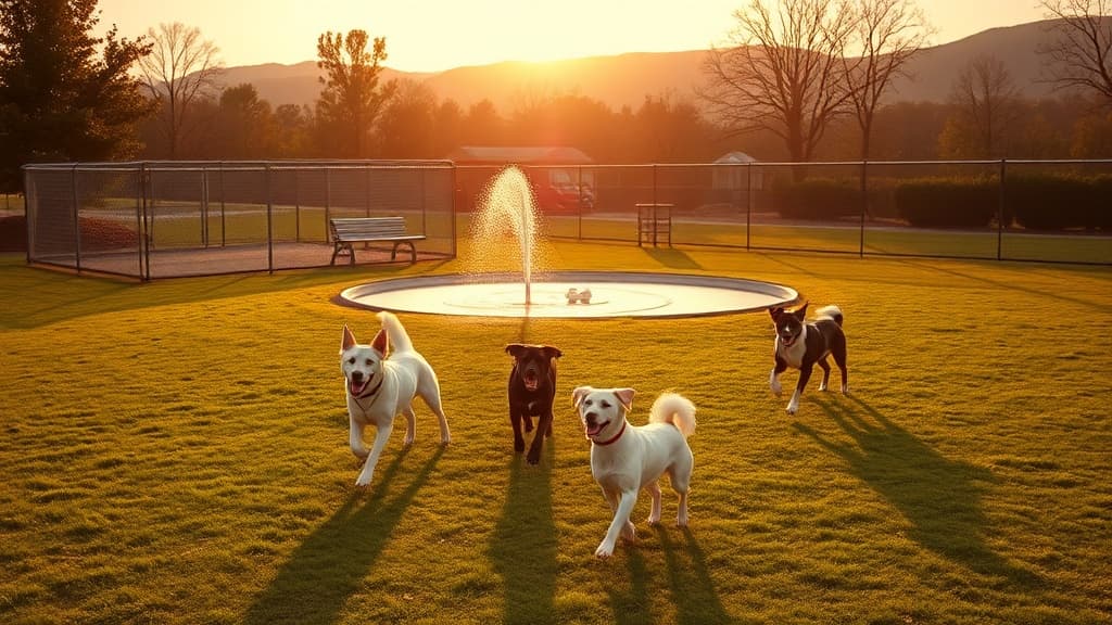 Tucker's Tap Yard dog park in Winston-Salem, NC