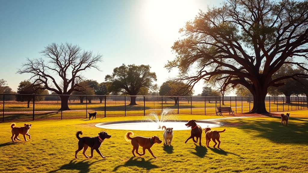 Thompson Park Dog Park dog park in Amarillo, TX