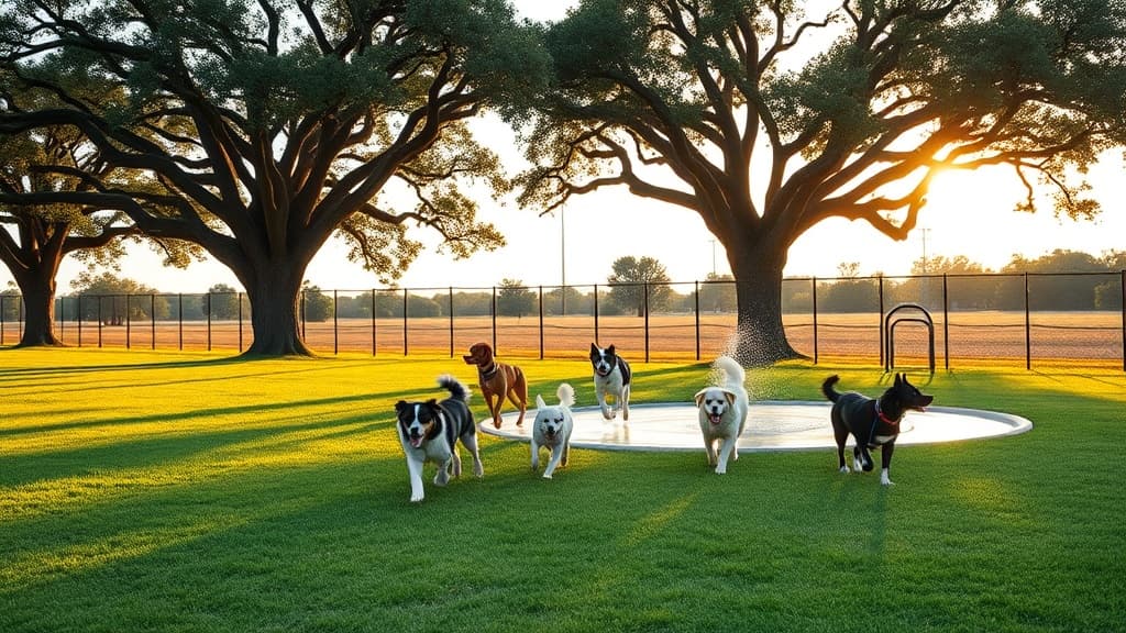 Dog Park at Waldemar Park dog park in Houston, TX