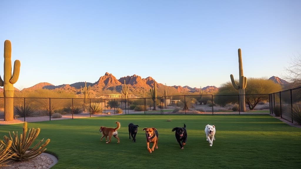 Dog Park at Desert Vista Park dog park in Fountain Hills, AZ