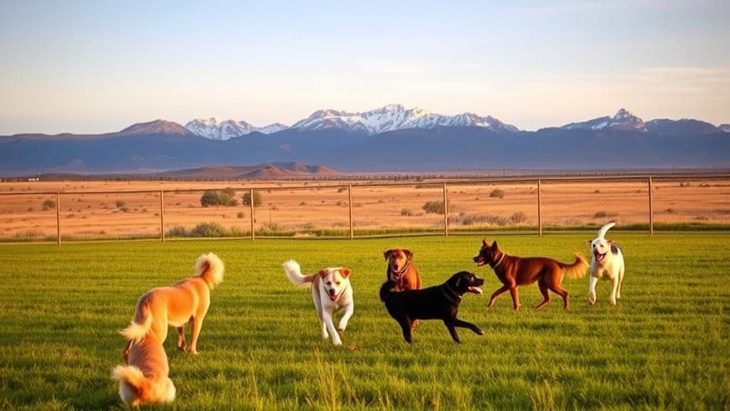 Cottonwood Park Off-Leash Dog Area dog park in Mancos, CO