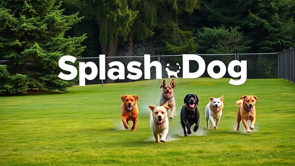 SplashDog dog park in Edmonds, WA